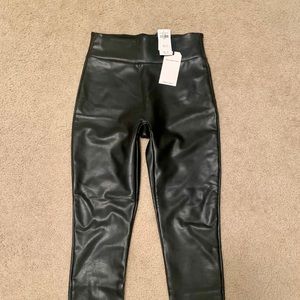 Vegan Leather Leggings